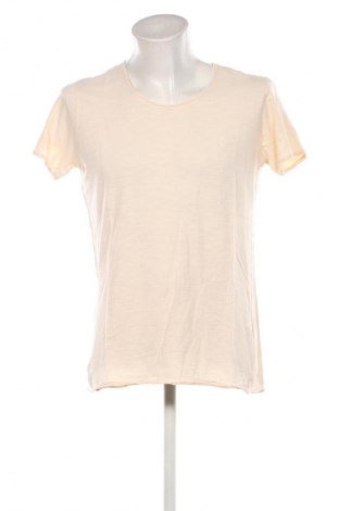 Herren T-Shirt Piazza Italia, Größe L, Farbe Ecru, Preis € 10,00