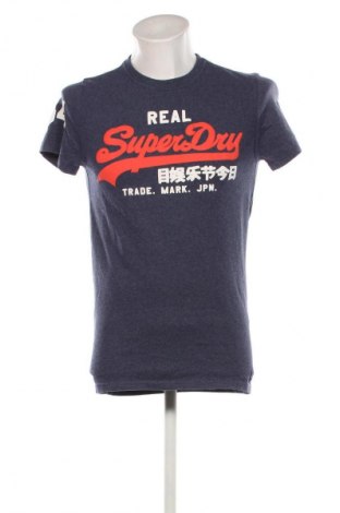 Tricou de bărbați Superdry, Mărime S, Culoare Albastru, Preț 47,37 Lei