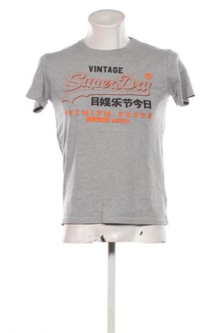 Ανδρικό t-shirt Superdry, Μέγεθος M, Χρώμα Γκρί, Τιμή 18,48 €