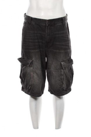 Pantaloni scurți de bărbați Bershka, Mărime M, Culoare Gri, Preț 62,99 Lei