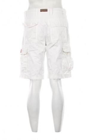 Pantaloni scurți de bărbați Napapijri, Mărime L, Culoare Alb, Preț 131,99 Lei