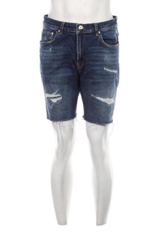 Pantaloni scurți de bărbați Zara, Mărime L, Culoare Albastru, Preț 43,99 Lei