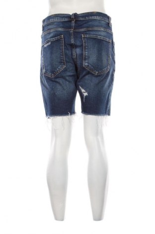 Pantaloni scurți de bărbați Zara, Mărime L, Culoare Albastru, Preț 43,99 Lei