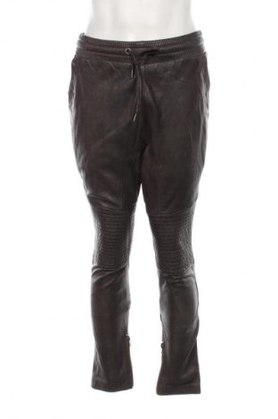 Panteloni din piele pentru bărbați Tigha, Mărime L, Culoare Verde, Preț 544,99 Lei