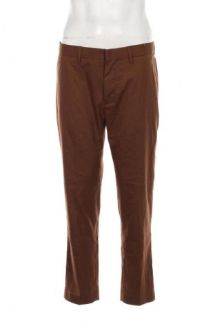 Pantaloni de bărbați Pull&Bear, Mărime L, Culoare Maro, Preț 127,99 Lei