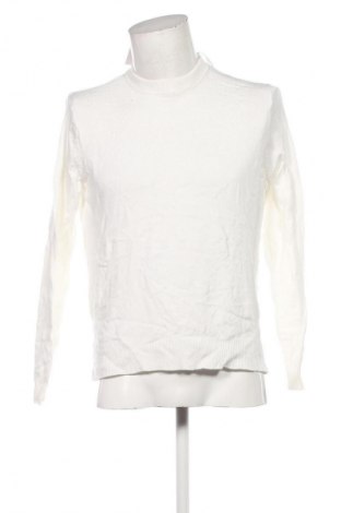 Мъжки пуловер H&M, Размер M, Цвят Бял, Цена 22,99 лв.