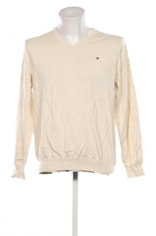 Pulover de bărbați Tommy Hilfiger, Mărime M, Culoare Alb, Preț 274,99 Lei