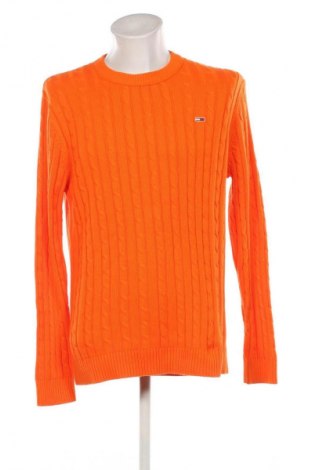 Pulover de bărbați Tommy Jeans, Mărime L, Culoare Portocaliu, Preț 197,00 Lei