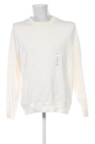 Męski sweter Uniqlo, Rozmiar XL, Kolor ecru, Cena 162,99 zł