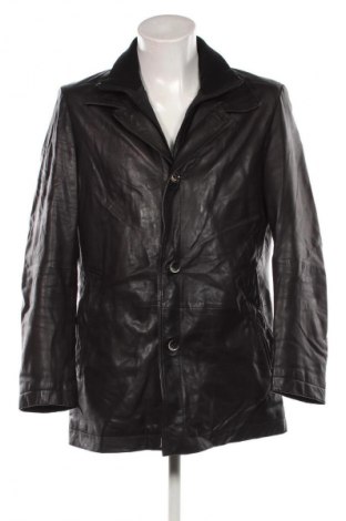 Мъжко кожено яке Hugo Boss, Размер XL, Цвят Черен, Цена 604,99 лв.