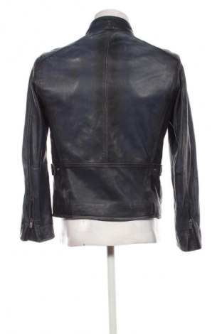 Herren Lederjacke Massimo Dutti, Größe M, Farbe Blau, Preis € 115,60