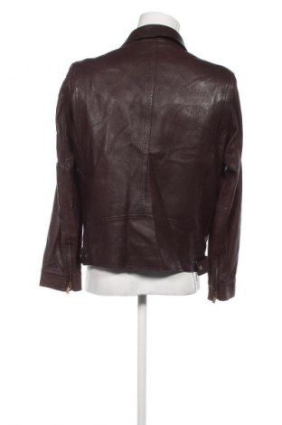 Férfi bőrdzseki Massimo Dutti, Méret L, Szín Barna, Ár 60 779 Ft