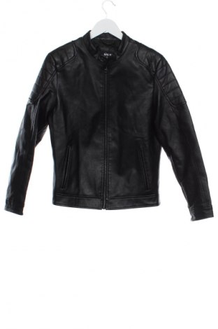 Geacă de piele pentru bărbati Sinsay, Mărime XS, Culoare Negru, Preț 85,99 Lei