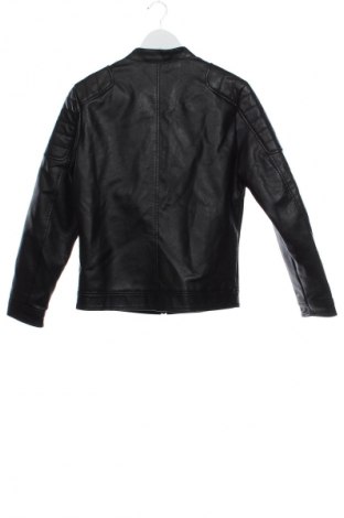 Geacă de piele pentru bărbati Sinsay, Mărime XS, Culoare Negru, Preț 85,99 Lei