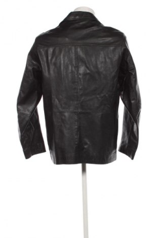 Herren Lederjacke Jack & Jones, Größe L, Farbe Schwarz, Preis € 54,73
