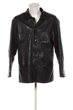 Geacă de piele pentru bărbati Unbranded, Mărime XXL, Culoare Negru, Preț 281,58 Lei