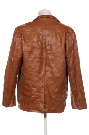 Geacă de piele pentru bărbati Unbranded, Mărime XL, Culoare Maro, Preț 109,99 Lei