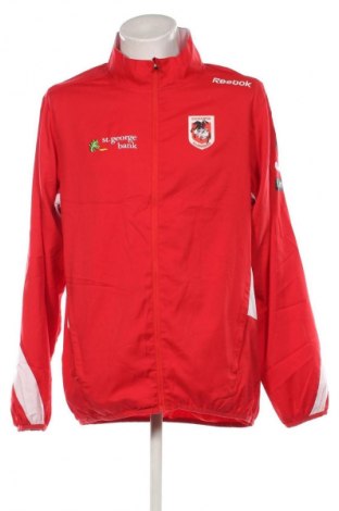 Męska bluza sportowa Reebok, Rozmiar XXL, Kolor Czerwony, Cena 157,99 zł