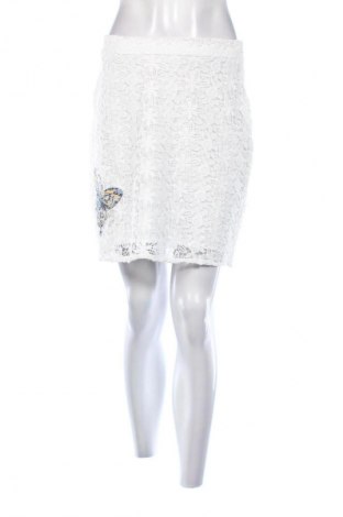 Пола Desigual, Размер M, Цвят Бял, Цена 55,00 лв.