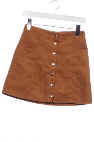 Fustă H&M Divided, Mărime XS, Culoare Portocaliu, Preț 50,00 Lei