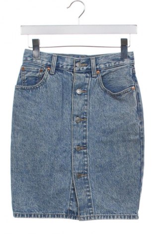 Пола Levi's, Размер XXS, Цвят Син, Цена 54,81 лв.