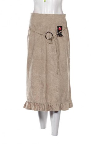 Szoknya Unbranded, Méret S, Szín Bézs, Ár 7 075 Ft
