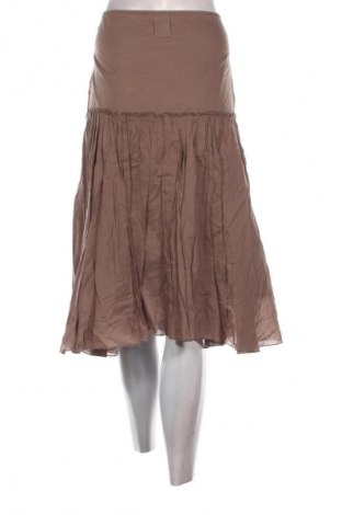 Пола Vero Moda, Размер M, Цвят Кафяв, Цена 25,99 лв.