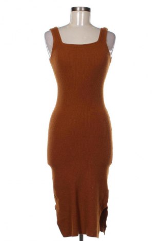 Рокля H&M, Размер XS, Цвят Кафяв, Цена 19,99 лв.