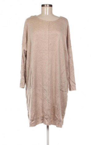 Kleid Made In Italy, Größe M, Farbe Beige, Preis € 30,99