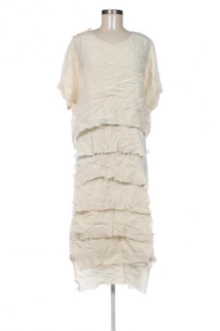 Sukienka Zara, Rozmiar XS, Kolor Beżowy, Cena 177,07 zł