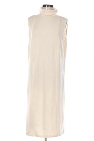 Kleid Zara, Größe L, Farbe Ecru, Preis 17,39 €