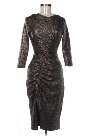 Рокля Zara, Размер M, Цвят Златист, Цена 53,99 лв.