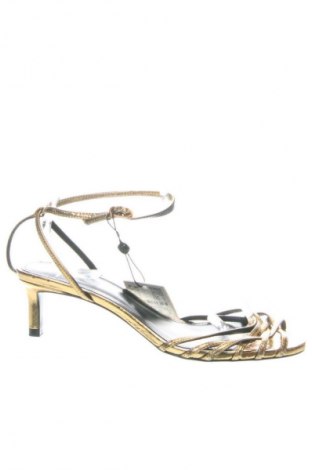 Sandalen Massimo Dutti, Größe 39, Farbe Golden, Preis € 60,99