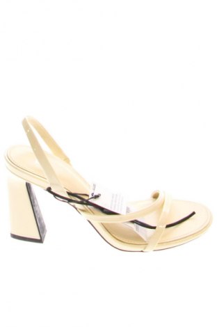 Sandalen Zara, Größe 37, Farbe Gelb, Preis 28,72 €