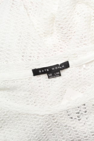 Дамски пуловер Gate, Размер L, Цвят Бял, Цена 6,00 лв.