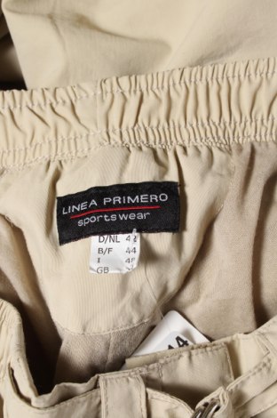 Дамски спортен панталон Linea Primero, Размер L, Цвят Бежов, Цена 6,00 лв.
