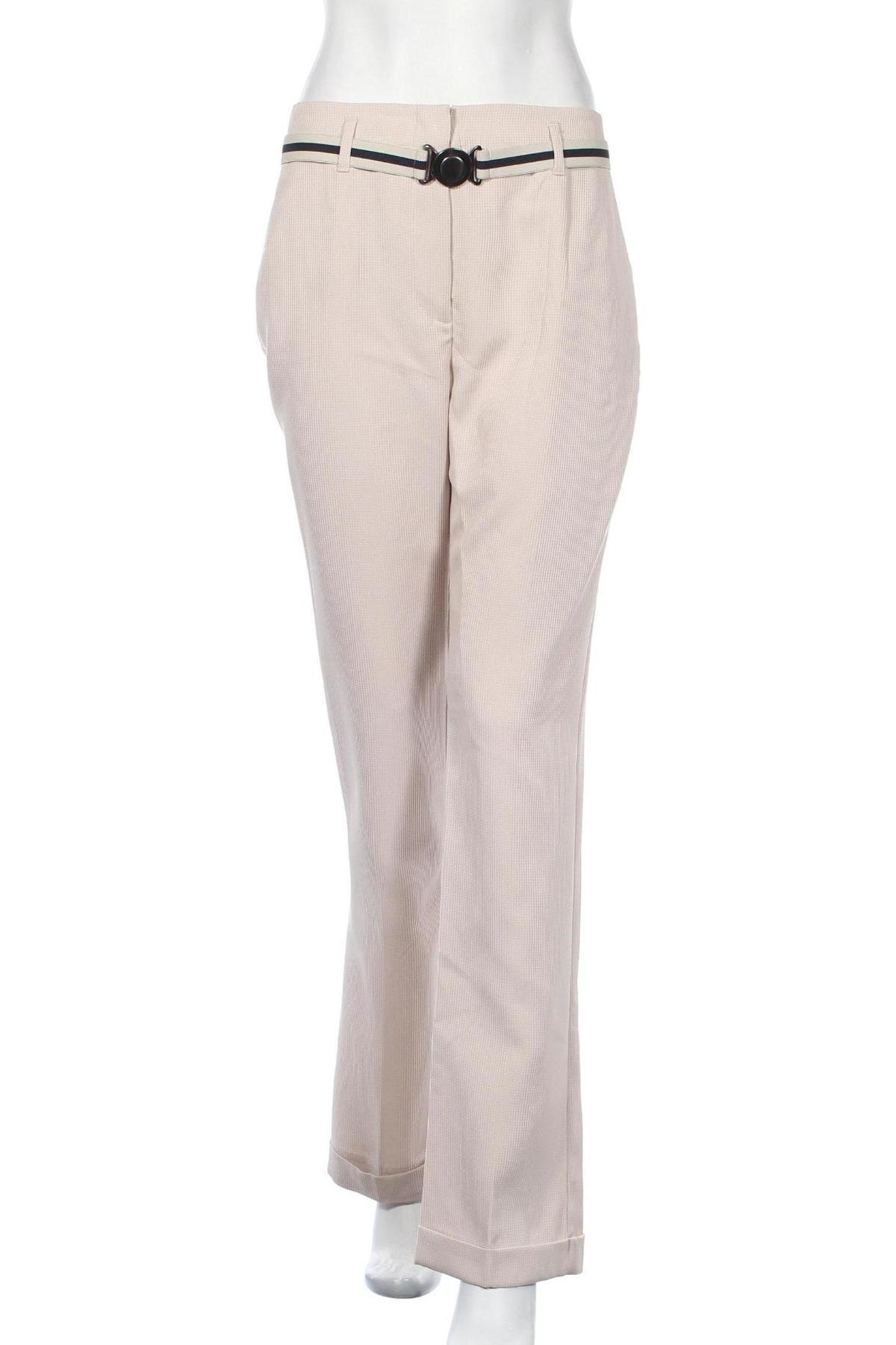 Pantaloni de femei Stefanel, Mărime M, Culoare Bej, Preț 347,37 Lei
