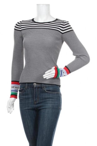 Дамски пуловер Guess, Размер S, Цвят Сив, 65% вискоза, 35% полиамид, Цена 46,00 лв.