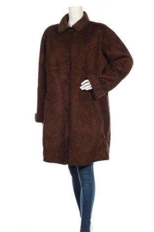 Дамско палто Lands' End, Размер XL, Цвят Кафяв, Полиестер, Цена 57,75 лв.
