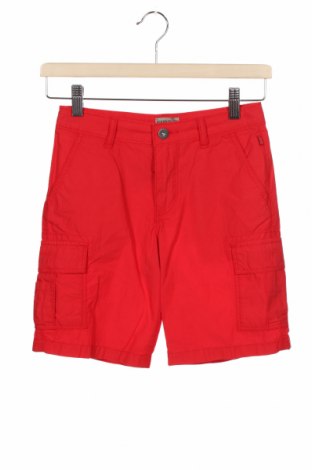 Детски къс панталон Napapijri, Размер 7-8y/ 128-134 см, Цвят Червен, Памук, Цена 47,40 лв.