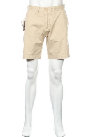 Мъжки къс панталон Napapijri, Размер M, Цвят Бежов, Памук, Цена 71,40 лв.