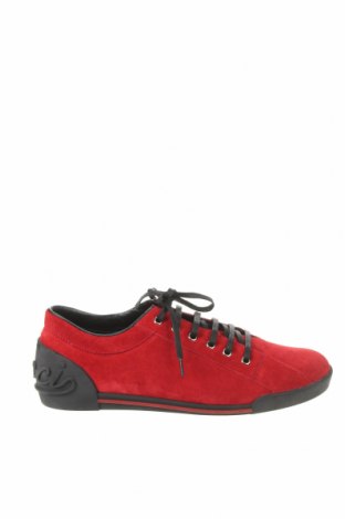 Мъжки обувки Gucci, Размер 40, Цвят Червен, Естествен велур, Цена 716,00 лв.