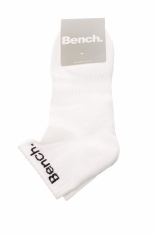 Чорапи Bench, Размер M, Цвят Бял, 85% памук, 13% полиамид, 2% еластан, Цена 15,75 лв.