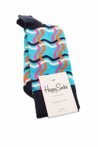 Socken Happy Socks, Größe L, Farbe Mehrfarbig, 86% Baumwolle, 12% Polyamid, 2% Elastan, Preis 10,51 €