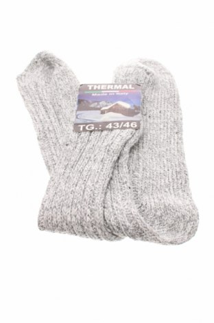 Socken Thermal, Größe L, Farbe Grau, 80% Wolle, 20% Anderes Gewebe, Preis 19,48 €