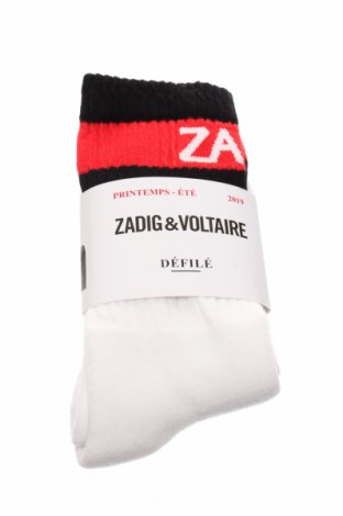 Чорапи Zadig & Voltaire, Размер S, Цвят Многоцветен, 72% памук, 27% полиамид, 1% еластан, Цена 34,30 лв.