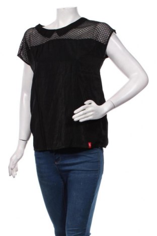 Дамска блуза Edc By Esprit, Размер S, Цвят Черен, Цена 26,00 лв.
