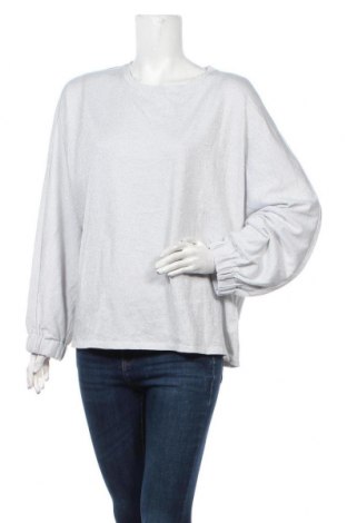 Дамска блуза MICHAEL Michael Kors, Размер XXL, Цвят Бял, 68% памук, 21% полиестер, 11% метални нишки, Цена 100,80 лв.