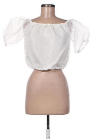 Дамска блуза NA-KD, Размер S, Цвят Бял, Полиестер, Цена 27,60 лв.
