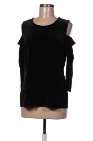 Дамска блуза Tahari, Размер L, Цвят Черен, 90% полиестер, 10% еластан, Цена 47,88 лв.